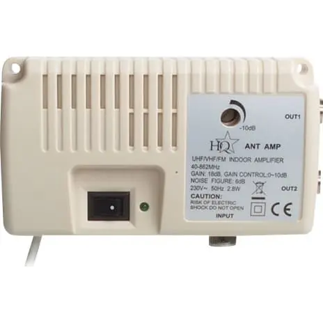 Sinox One SOV922B Forstærker For Antenne - Hvid 3 Sinox One SOV922B Forstærker For Antenne - Hvid