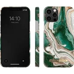 IDEAL OF SWEDEN IPhone 12, 12 PRO - Golden Jade Marble -Husholdning butik 83ce8821 5f52 4e71 9ef9 220d41bb6781
