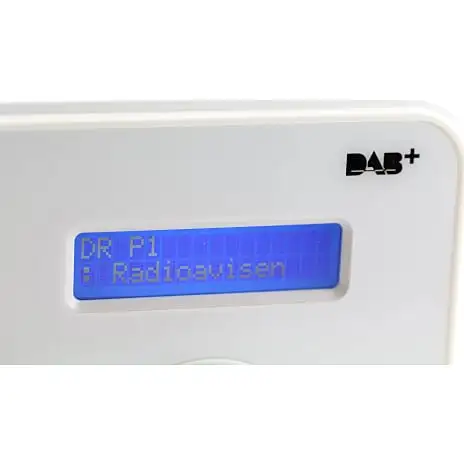 Nordklang DAB300 DAB+FM - Hvid 5 Nordklang DAB300 DAB+FM - Hvid - Billede 3