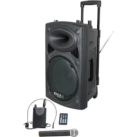 Ibiza PORT15HS Transportabel Højttaler 3 Ibiza PORT15HS Transportabel Højttaler