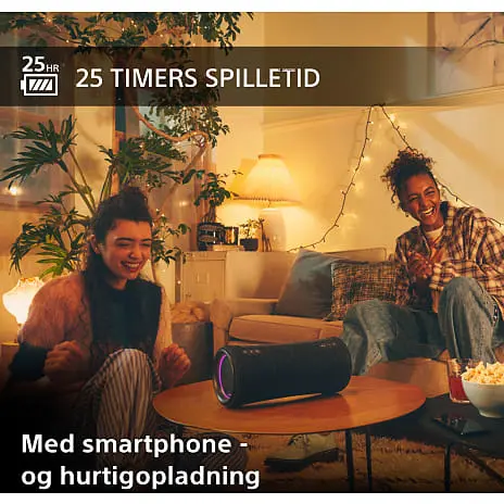 Sony SRS-XG300B Bærbar Højttaler - Sort 8 Sony SRS-XG300B Bærbar Højttaler - Sort - Billede 6