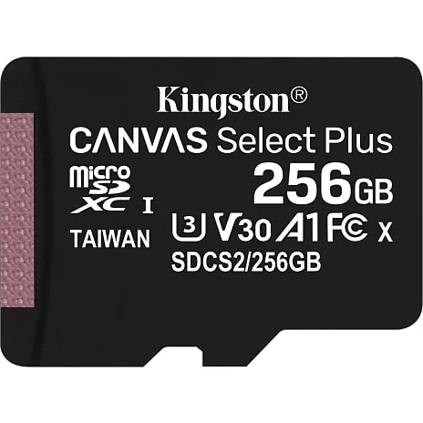 Kingston MicroSDHC Canvas 256GB 3 Kingston MicroSDHC Canvas 256GB