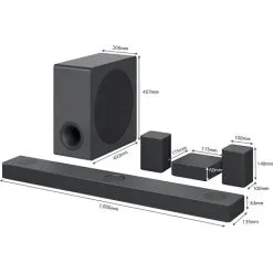 LG S80QR Soundbar M. Baghøjtaler -Husholdning butik 8642dce97e3ccbeac4d293ff2a062171