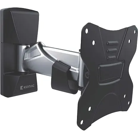 Nedis Tv Vægbeslag Fuldt Bevægeligt 13-26" 30 Kg Sølv/Sort 4 Nedis Tv Vægbeslag Fuldt Bevægeligt 13-26" 30 Kg Sølv/Sort - Billede 2