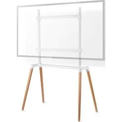 Nedis Tv-gulvstativ Hvid/Bøg 60-75"