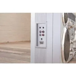 GPO Retro GPO BROOKLYN Ghettoblaster Sølv -Husholdning butik 879f78e9 317a 43be 9dcf 6ef6d2eb4bb5