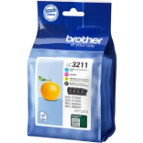 Brother LC 3211 Blæk Value Pack 3 Brother LC 3211 Blæk Value Pack