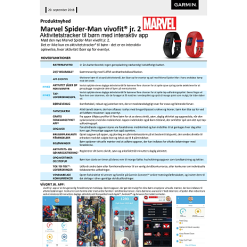 Garmin Vivofit Jr. 2 Spiderman - Sort -Husholdning butik 8a63ba16 b688 4194 aff2 66d3ec01e08d