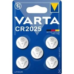 Varta CR2025 Batterier 5-pak