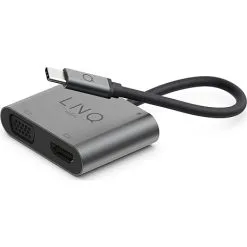 LinQ 4 I 1 USB-C Multiport Hub Space - Grey