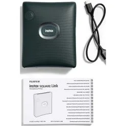 Instax SQUARE Link Printer - Midnight Green -Husholdning butik 8e2b324de8537bbd4cc158a54f33ca7b