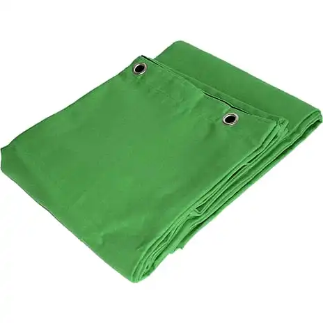 Molton MGD Molton Green Screen Tæppe Med øjer 3x3 Mtr. 3 Molton MGD Molton Green Screen Tæppe Med øjer 3x3 Mtr.