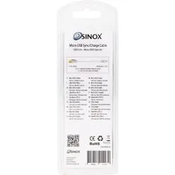 SINOX SXI4900-B Ladekabel - Sort -Husholdning butik 92158be4 6886 4f19 a589 ac33706510c1