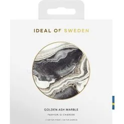 IDEAL OF SWEDEN Trådløs Qi-oplader - Golden Ash Marble -Husholdning butik 93198f8f fda9 49f9 8ad5 77ead3427618