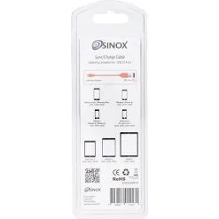Sinox One USB-A Lightning Kabel 2 Meter - Pink -Husholdning butik 93bd7649 fd22 448e 965e 6d84046a50ad