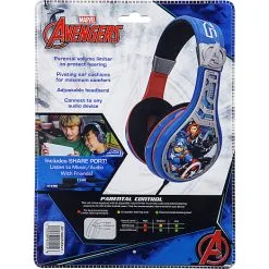 Ekids Avengers Headset -Husholdning butik 93e9f3becbf3050f79f6d4bfe2fc9677