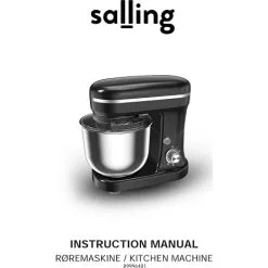 Salling Køkkenmaskine 1200W - Sort 13 Salling Køkkenmaskine 1200W - Sort -Husholdning butik 94e0c56f 83a3 4dc8 bc64 5f65ac1980ae