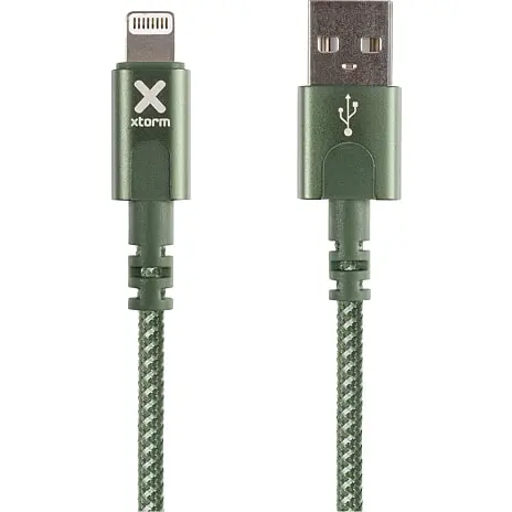 Xtorm Original USB To Lightning Cable (1m) - Green 3 Xtorm Original USB To Lightning Cable (1m) - Green
