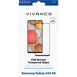 Vivanco Samsung Galaxy A42 5G Full Screen 2.5D 9H Tempered Glass