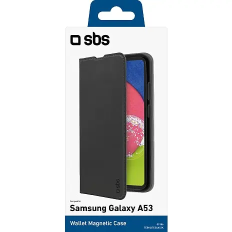SBS Samsung A53 Wallet Cover - Sort 4 SBS Samsung A53 Wallet Cover - Sort - Billede 2