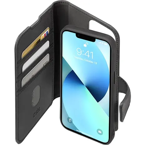 SBS IPhone 13 Duo Mag Wallet Cover - Sort 4 SBS IPhone 13 Duo Mag Wallet Cover - Sort - Billede 2