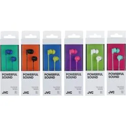 JVC Gumy In-ear Høretelefoner - Hvid -Husholdning butik 9c3081f9 3916 446a b851 22f049fde092