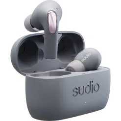 Sudio Headphone In-ear E2 TWS ANC - Grå