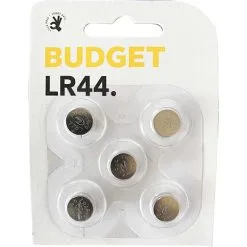 Budget Knapbatteri LR44 5-pak