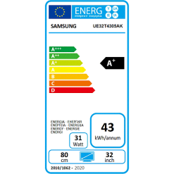 SAMSUNG 32" LED TV UE32T4305 -Husholdning butik a248b9cc 738a 4e02 b622 24824dbc9c88