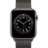 Apple Watch S6 GPS+Cellular 44mm Graphite Stainless Steel Case - Graphite Milanese Loop