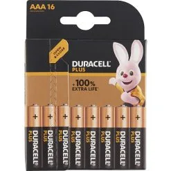 Duracell Batterier Plus Power AAA - 16 Stk.