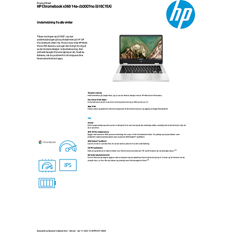 HP Laptop 14a-cb0007no 9 HP Laptop 14a-cb0007no - Billede 7