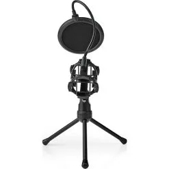 Nedis Mikrofonbordstativ With Shockmount -Husholdning butik a477f36ce9556960cfffa9a11e356d7f