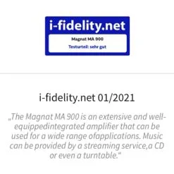 Magnat MA 900 Stereoforstærker - Bluetooth Sølv -Husholdning butik a5cf8887909980e9f527207bbd9e4ded
