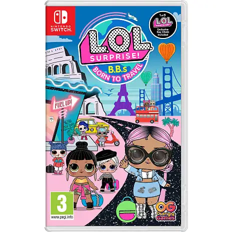 SWITCH: L.O.L. Surprise! B.B.s BORN TO TRAVEL 3 SWITCH: L.O.L. Surprise! B.B.s BORN TO TRAVEL