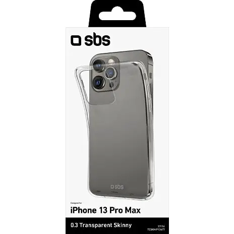 SBS IPhone 13 Max Skinny Cover - Transparent 4 SBS IPhone 13 Max Skinny Cover - Transparent - Billede 2