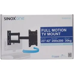 Sinox One SOB0152 Dreje Vægbeslag Til 23"- 42" TV, Sort -Husholdning butik a765cc6d 27b1 41d5 98f8 3e037ec0400b