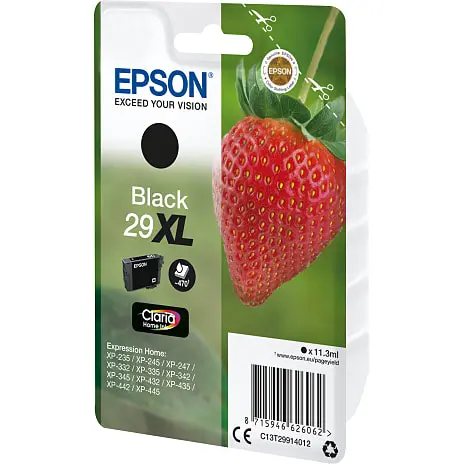Epson® Epson 29 Blæk XL- Sort 4 Epson® Epson 29 Blæk XL- Sort - Billede 2
