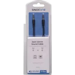 Sinox One Audiokabel - 3 Meter -Husholdning butik aa6217c6 7562 49e4 abf8 a5e36d22091c