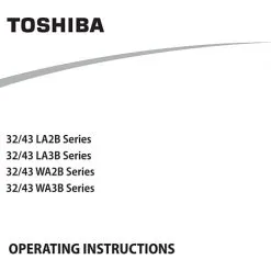Toshiba 24" LED TV 24WA3B63 -Husholdning butik ac051ff6 9b8e 4b63 b61c 07feedab49a5