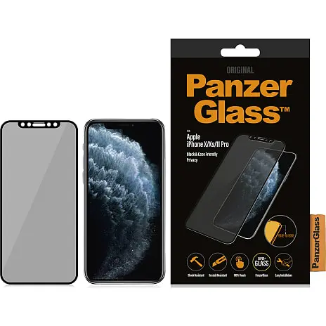 PanzerGlass IPhone X XS 11 Pro CF Privacy 4 PanzerGlass IPhone X XS 11 Pro CF Privacy - Billede 2