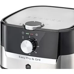 OBH Nordica Easy Fry & Grill Classic+ Airfryer 2-i-1 - Sølv 1550 W -Husholdning butik adbe4e7c c960 4860 8a3d f2b905b79fd6
