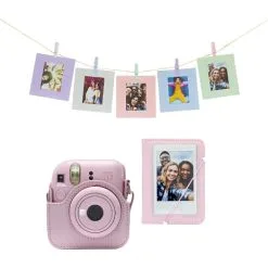 INSTAX Fuji Film INSTAX Mini 12 Tilbehørssæt - Blossom Pink -Husholdning butik ae080e3c8e691f9814c99c82ea36b403
