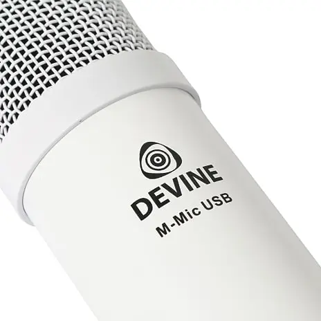 Devine Gamer Og Podcaster USB Mikrofon Hvid 11 Devine Gamer Og Podcaster USB Mikrofon Hvid - Billede 9