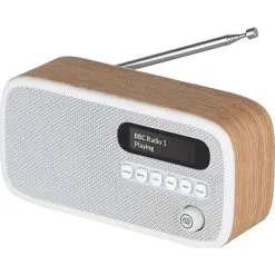 VQ Dexter DAB+/FM Og Bluetooth Radio - Træ
