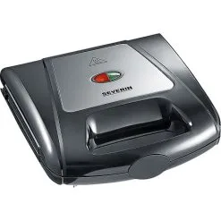 Severin SA 2968 Multi Sandwich Toaster - Sort/sølv