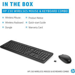 HP 230 Trådløs Mus Og Keyboard Combo -Husholdning butik b14e8c94 aef5 49a7 ad6a a2b757d6661b