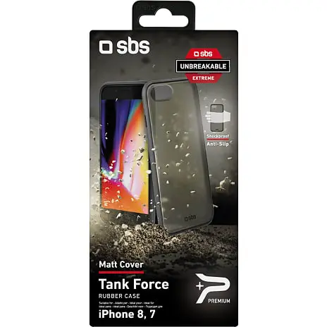 SBS IPhone 8 Cover - Sort 4 SBS IPhone 8 Cover - Sort - Billede 2