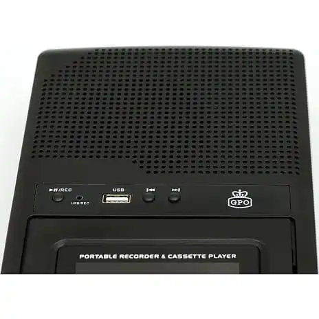 GPO Retro GPO CRS132 Kassettebåndoptager M. USB & Mikrofon 6 GPO Retro GPO CRS132 Kassettebåndoptager M. USB & Mikrofon - Billede 4
