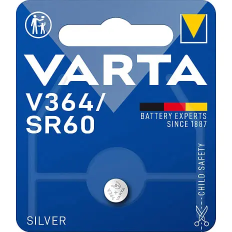 Varta V364/SR60 Urbatteri 1-pak 3 Varta V364/SR60 Urbatteri 1-pak